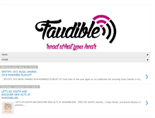 Tablet Screenshot of faudible.com